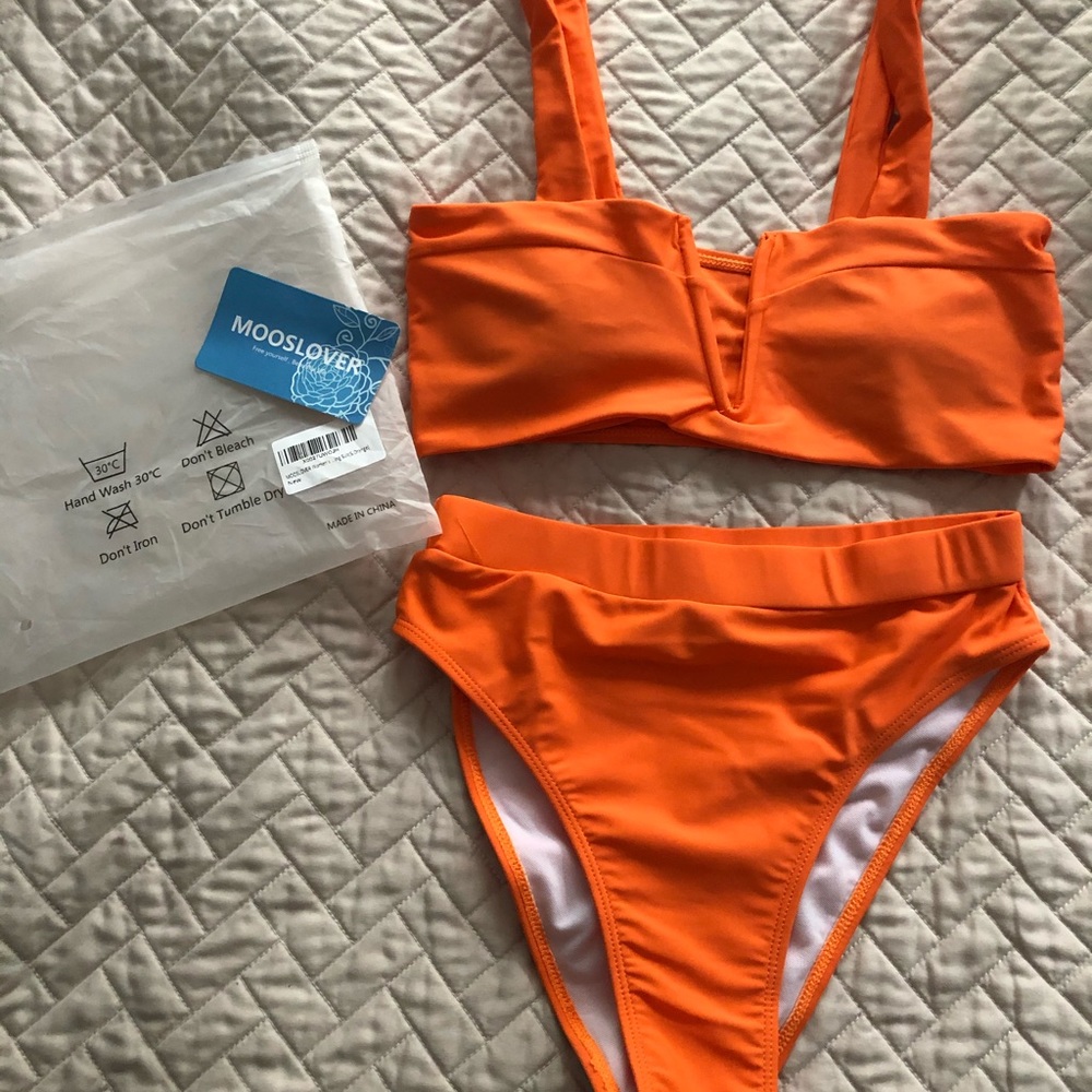 Amazon High Waisted Bathing Suit - Picture 2 of 3